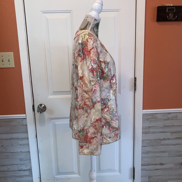 Beautiful Vintage 1980s Formal Sequined Blazer💕 - Picture 3 of 11